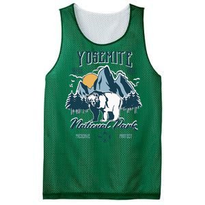 California National Park Yosemite National Park Mesh Reversible Basketball Jersey Tank