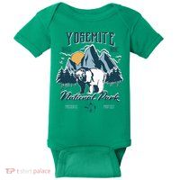 California National Park Yosemite National Park Baby Bodysuit