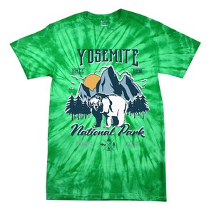 California National Park Yosemite National Park Tie-Dye T-Shirt