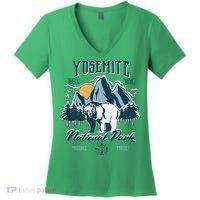 California National Park Yosemite National Park Women's V-Neck T-Shirt