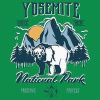 California National Park Yosemite National Park Kids Sweatshirt