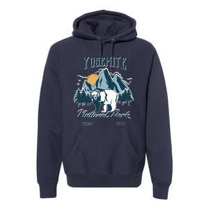 California National Park Yosemite National Park Premium Hoodie