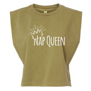 Cute Nap Queen Gift Garment-Dyed Women's Muscle Tee