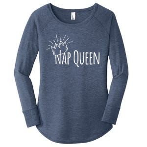 Cute Nap Queen Gift Women's Perfect Tri Tunic Long Sleeve Shirt