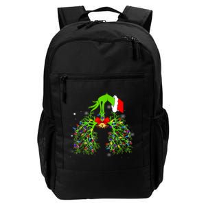 Christmas Nurse Respiratory Therapist Lung Xmas Lights Daily Commute Backpack