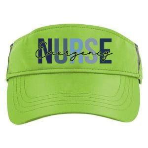 Cute Nurse Retro Leopard Print Emergency Nurse Cool Gift Adult Drive Performance Visor