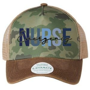 Cute Nurse Retro Leopard Print Emergency Nurse Cool Gift Legacy Tie Dye Trucker Hat