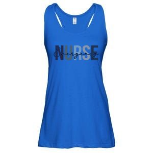 Cute Nurse Retro Leopard Print Emergency Nurse Cool Gift Ladies Essential Flowy Tank