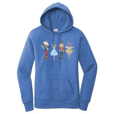 Christmas Nutcracker Rat/Mouse King Soldier Princess Family Women's Pullover Hoodie