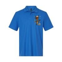 Christmas Nurse Reindeer Funny Xmas Nursing Scrub Top Funny Softstyle Adult Sport Polo