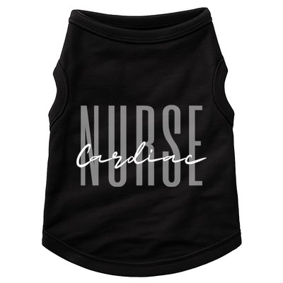 Cardiac Nurse Registered Nurse Great Gift Doggie Tank