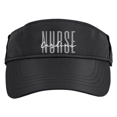 Cardiac Nurse Registered Nurse Great Gift Adult Drive Performance Visor