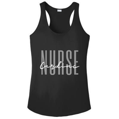 Cardiac Nurse Registered Nurse Great Gift Ladies PosiCharge Competitor Racerback Tank