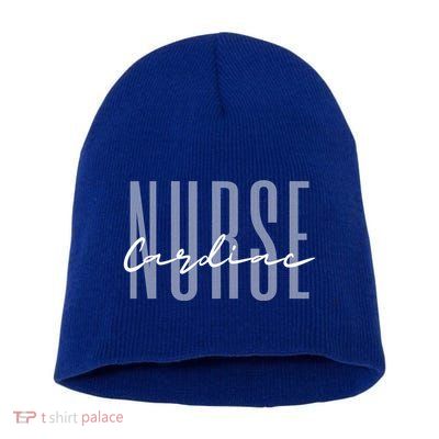 Cardiac Nurse Registered Nurse Great Gift Short Acrylic Beanie