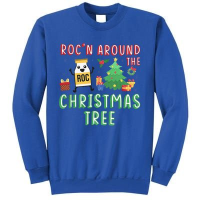 Christmas Nurse Rocn Around The Christmas Tree Funny Xmas Tall Sweatshirt