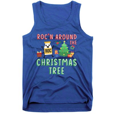 Christmas Nurse Rocn Around The Christmas Tree Funny Xmas Tank Top