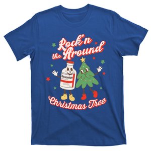 Christmas Nurse Rocn Around The Christmas Tree NICU L&D T-Shirt