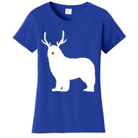 Christmas Newfoundland Reindeer Newfie Dog Gift Women's T-Shirt