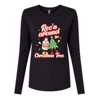 Christmas Nurse Roc'n Around The Christmas Tree NICU L'D Womens Cotton Relaxed Long Sleeve T-Shirt