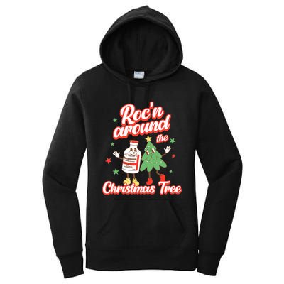 Christmas Nurse Roc'n Around The Christmas Tree NICU L'D Women's Pullover Hoodie