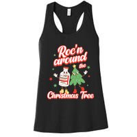 Christmas Nurse Roc'n Around The Christmas Tree NICU L'D Women's Racerback Tank