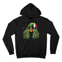 Christmas Nurse Respiratory Therapist Lung Xmas Lights Tall Hoodie