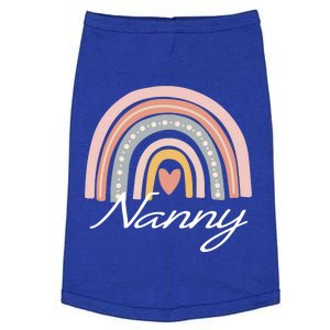 Cute Nanny Rainbow Grandma Christmas Mothers Day Gift Doggie Tank