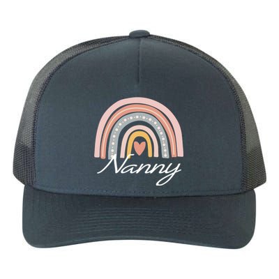 Cute Nanny Rainbow Grandma Christmas Mothers Day Gift Yupoong Adult 5-Panel Trucker Hat