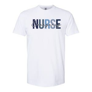 Cute Nurse Retro Leopard Print Emergency Nurse Cool Gift Softstyle CVC T-Shirt