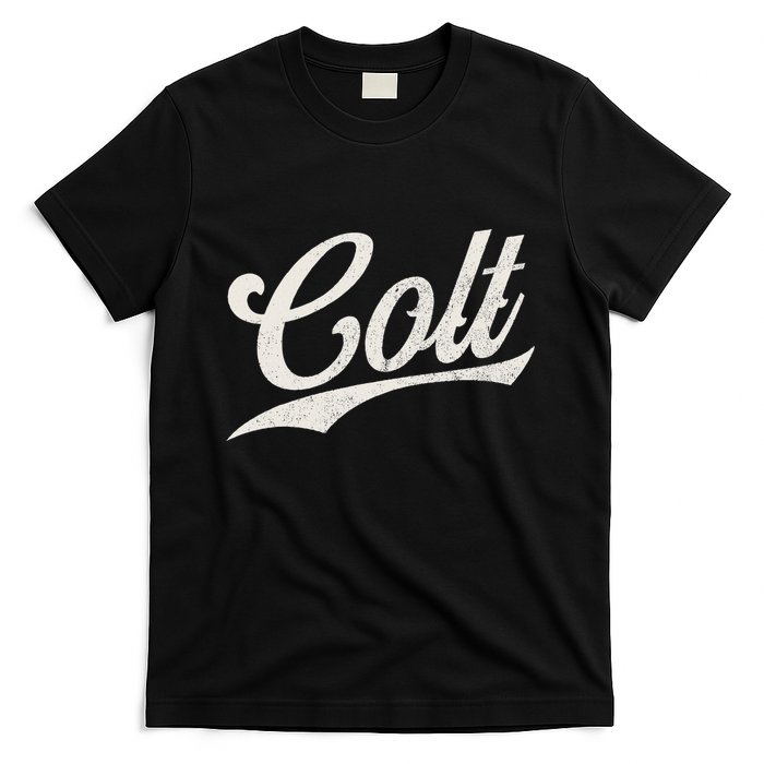 Colt Name Retro Vintage Colt Given Name T-Shirt