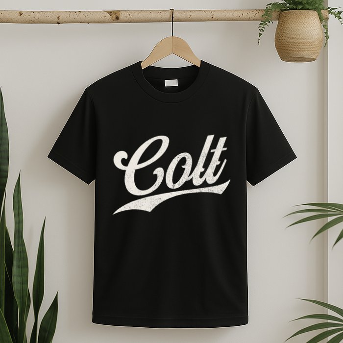 Colt Name Retro Vintage Colt Given Name T-Shirt