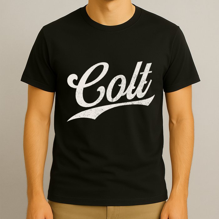 Colt Name Retro Vintage Colt Given Name T-Shirt