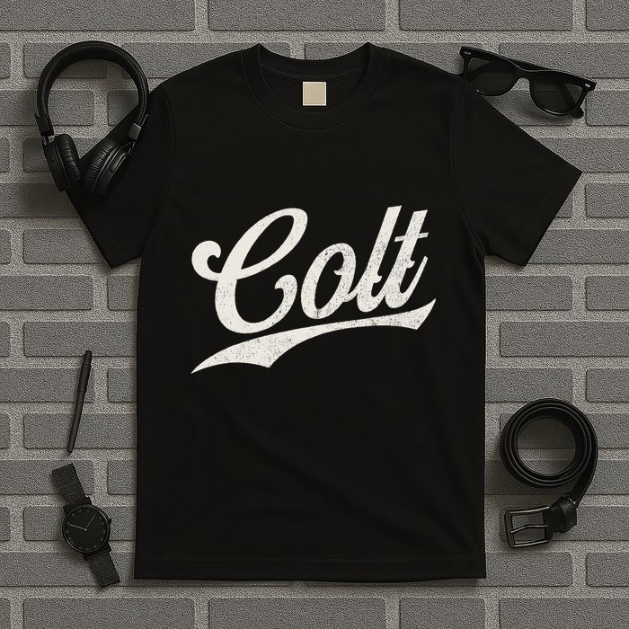 Colt Name Retro Vintage Colt Given Name T-Shirt