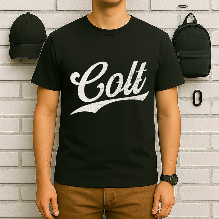 Colt Name Retro Vintage Colt Given Name T-Shirt