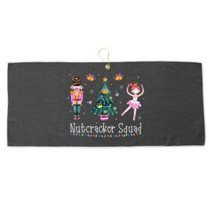 Christmas Nutcracker Squad Ballet Dance Large Microfiber Waffle Golf Towel