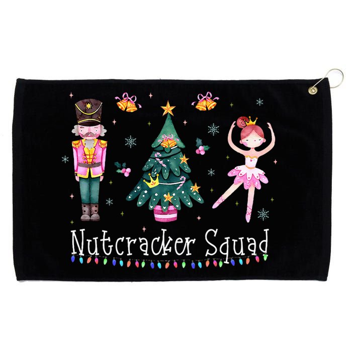 Christmas Nutcracker Squad Ballet Dance Grommeted Golf Towel