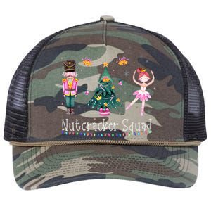 Christmas Nutcracker Squad Ballet Dance Retro Rope Trucker Hat Cap