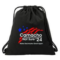 Camacho Not Sure For President 2024 Drawstring Bag