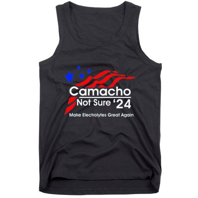 Camacho Not Sure For President 2024 Tank Top