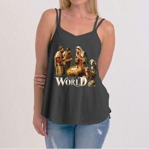 Classic Nativity Scene Religious Christmas Women's Strappy Tank