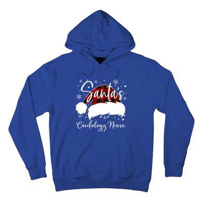 Cardiology Nurse Santas Favorite Nurse Cardiology Nurse Elf Cute Gift Hoodie