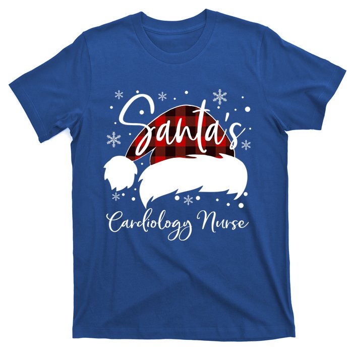 Cardiology Nurse Santas Favorite Nurse Cardiology Nurse Elf Cute Gift T-Shirt