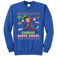 Cardiac Nurse Squad Dabbing Elf Christmas Sweater Ugly Merry Gift Sweatshirt