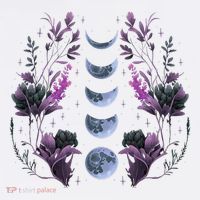 Cosmos Night Stargazers Vintage Celestial Lunar Moon Cycle Tall T-Shirt