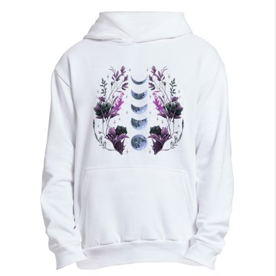 Cosmos Night Stargazers Vintage Celestial Lunar Moon Cycle Urban Pullover Hoodie