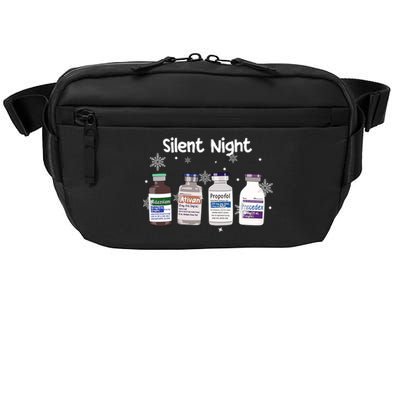 Christmas Nurse Silent Night Crossbody Pack