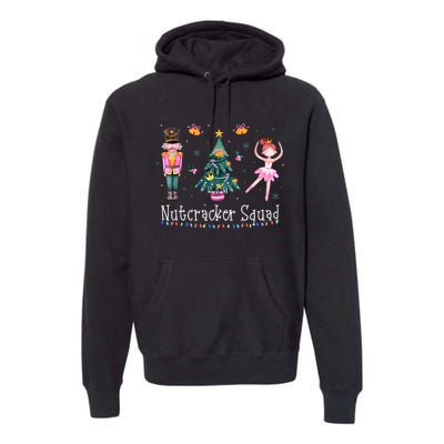 Christmas Nutcracker Squad Ballet Dance Women Kids Girls Premium Hoodie