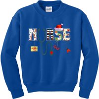 Christmas Nurse Stethoscope Christmas Santas Favorite Nurse Cute Gift Kids Sweatshirt