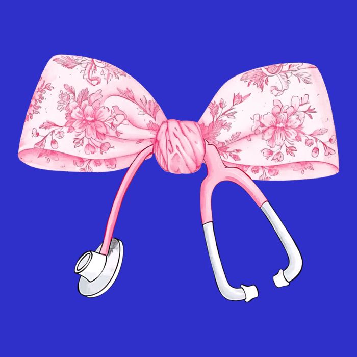 Coquette Nurse Stethoscope Bow Nurse Appreciation Gift 16 in Basic Backpack