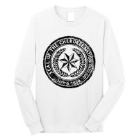 CHEROKEE NATION SEAL NATIVE AMERICAN TRIBE PRIDE HONOR Long Sleeve Shirt